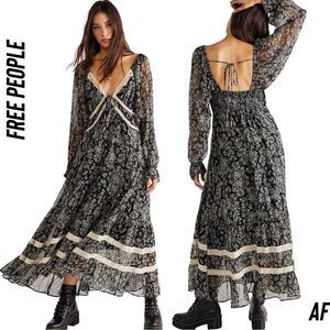 FREE PEOPLE CALLOWAY MAXI DRESS NWT